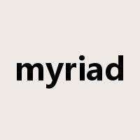 myriad是什么意思