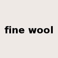 fine wool是什么意思