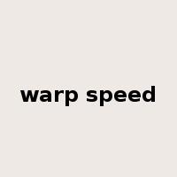 warp speed是什么意思