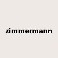 zimmermann是什么意思