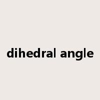 dihedral angle是什么意思