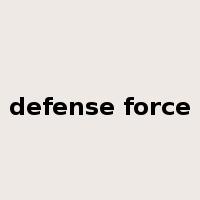 defense force是什么意思