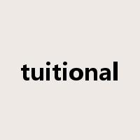 tuitional是什么意思