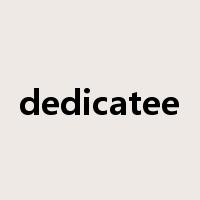 dedicatee是什么意思