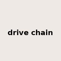 drive chain是什么意思