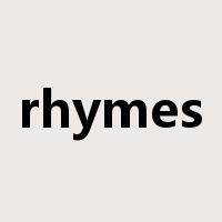 rhymes是什么意思