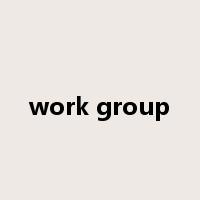 work group是什么意思