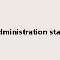 administration staff是什么意思