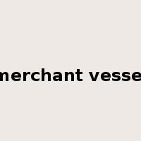 merchant vessel是什么意思