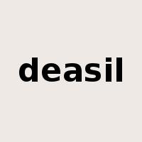 deasil是什么意思