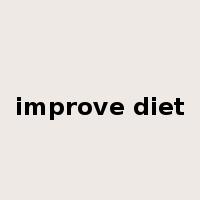 improve diet是什么意思