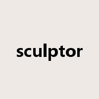 sculptor是什么意思