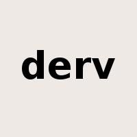 derv是什么意思