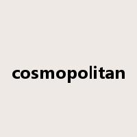 cosmopolitan是什么意思