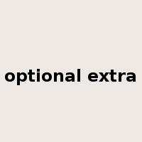 optional extra是什么意思