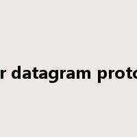 user datagram protocol是什么意思