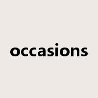 occasions是什么意思