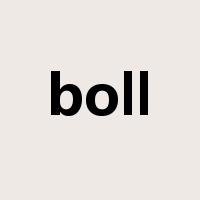 boll是什么意思