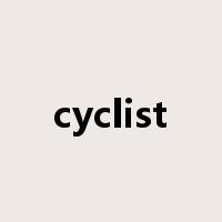 cyclist是什么意思