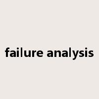 failure analysis是什么意思