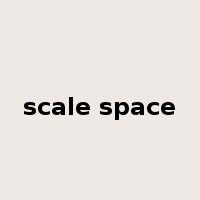 scale space是什么意思