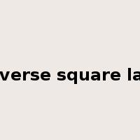 inverse square law是什么意思