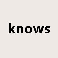 knows是什么意思