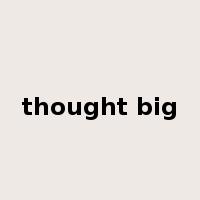 thought big是什么意思
