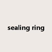 sealing ring是什么意思
