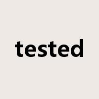 tested是什么意思