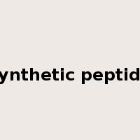 synthetic peptide是什么意思