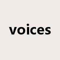 voices是什么意思