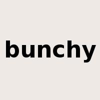 bunchy是什么意思