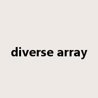 diverse array是什么意思