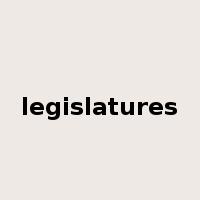 legislatures是什么意思
