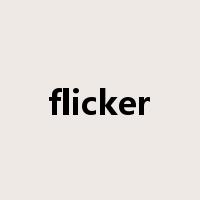 flicker是什么意思