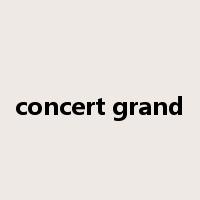 concert grand是什么意思