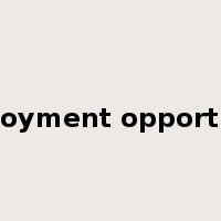 employment opportunity是什么意思