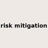 risk mitigation是什么意思