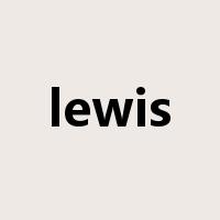 lewis是什么意思