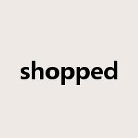 shopped是什么意思
