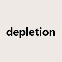 depletion是什么意思