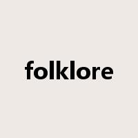 folklore是什么意思