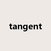 tangent是什么意思