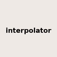 interpolator是什么意思