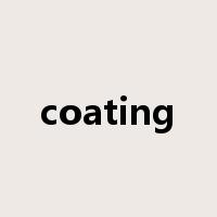 coating是什么意思