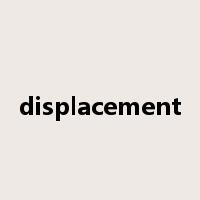 displacement是什么意思
