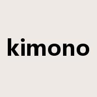 kimono是什么意思