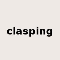 clasping是什么意思