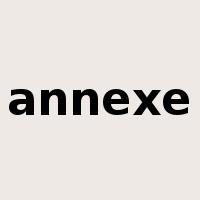 annexe是什么意思